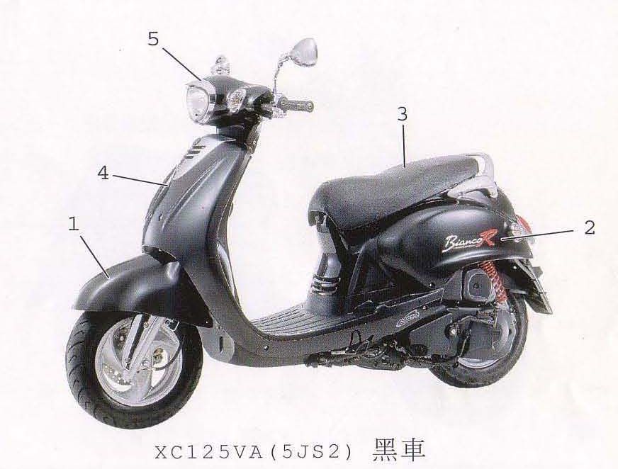 Bianco R125(5JS2)