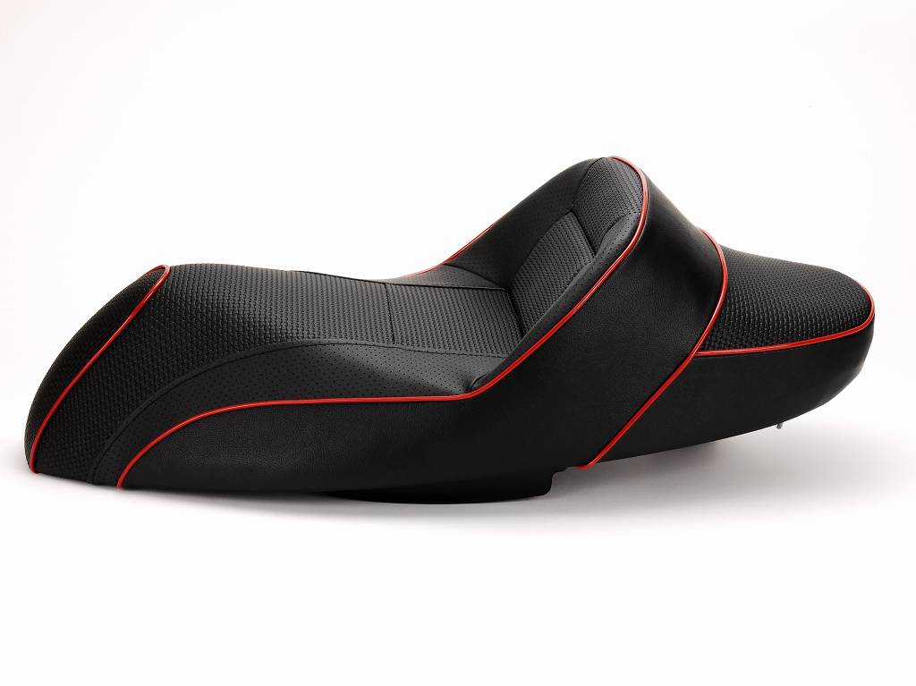 DCR 3RDシグナスＸ250タイプシート パイピングレッド DCR-345