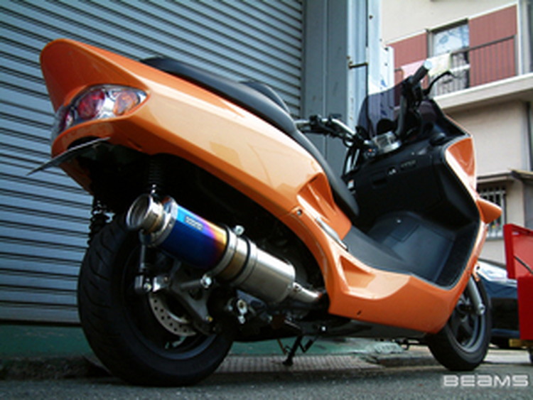 BEAMS  B102-12-000 FORZA フォルツァ MF06 SS400チタン ビームス マフラー JP-BMS-MU017TI