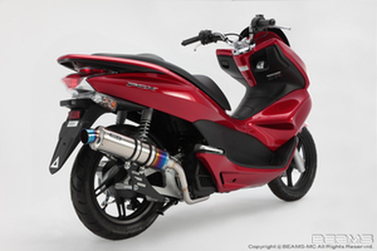BEAMS  G139-53-007 PCX 前期モデル R-EVO チタンサイレンサーSP (JMCA) ビームス マフラー JP-BMS-MU039TI