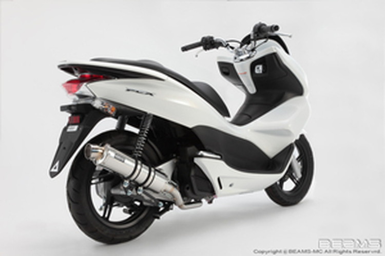 BEAMS  G144-53-008 PCX 後期モデル R-EVO ステンレスサイレンサーSP (JMCA) ビームス マフラー JP-BMS-MU043SU