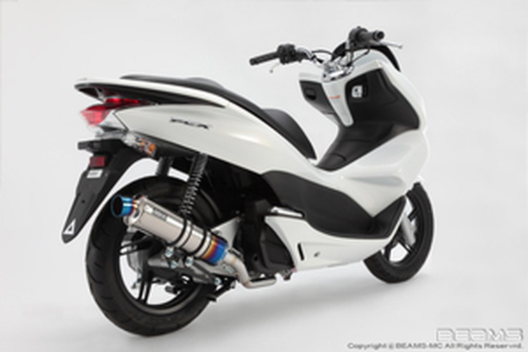 BEAMS  G144-53-007 PCX 後期モデル R-EVO チタンサイレンサーSP ビームス マフラー JP-BMS-MU043TI