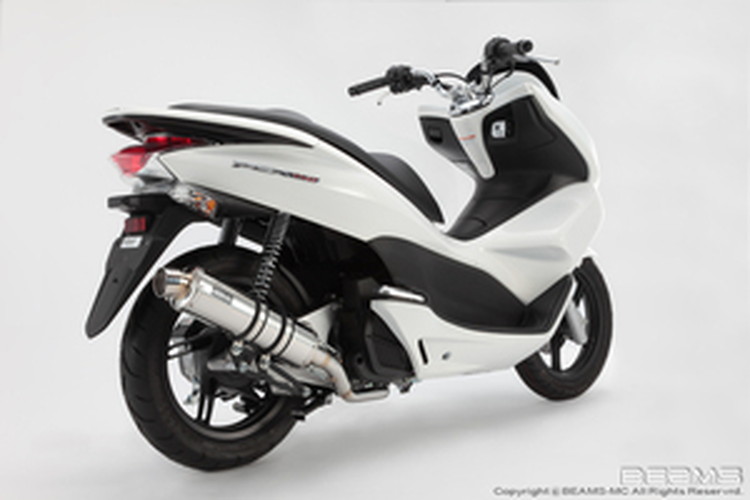 BEAMS  B145-53-008 PCX 150 R-EVO ステンレスサイレンサー ビームス マフラー JP-BMS-MU045SU