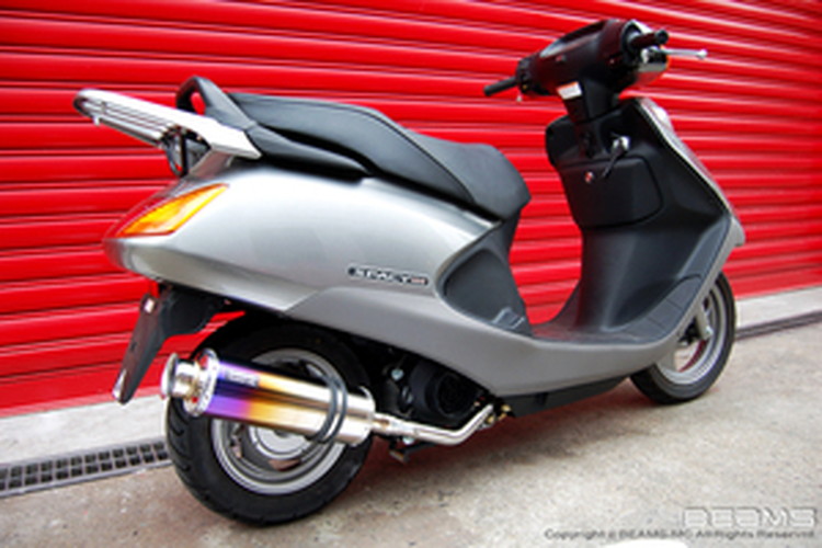 BEAMS  B119-09-000 SPACY スペイシー125 SS300チタン ビームス マフラー JP-BMS-MU059TI