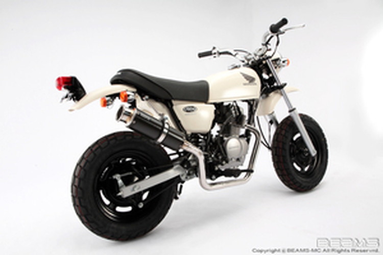BEAMS  B107-08-003 APE50 エイプ AC16 SS300カーボン アップタイプ ビームス マフラー JP-BMS-MU078CA