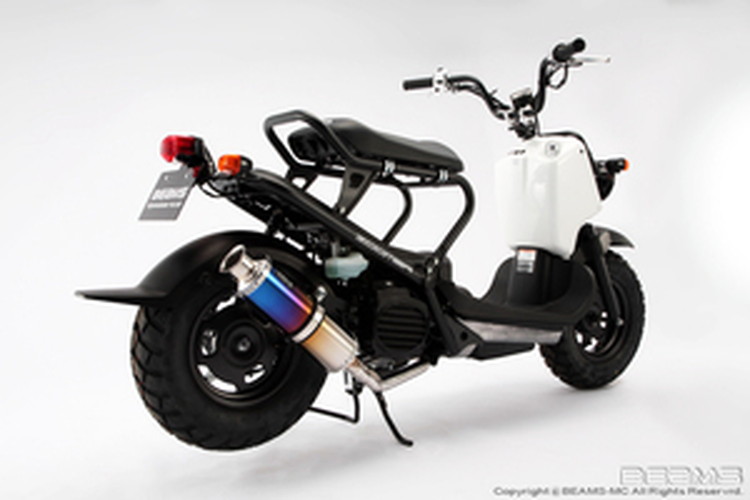 BEAMS  B128-09-000 ZOOMER ズーマー Fi  AF58-170~ SS300チタン ビームス マフラー JP-BMS-MU083TI