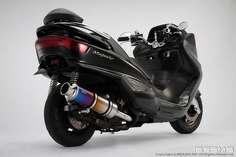 BEAMS  B205-12-000 MAJESTY マジェスティ SG03J SS400チタン ビームス マフラー JP-BMS-MU105TI