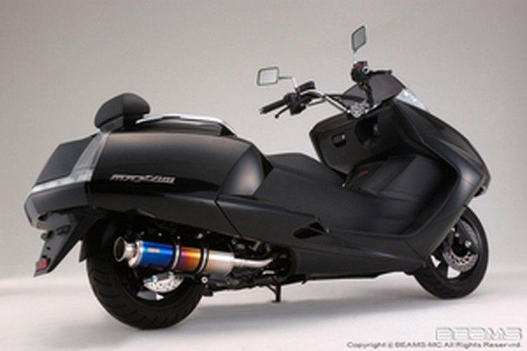BEAMS  G218-12-000 MAXAM マグザム SG21J SS400チタン SP ビームス マフラー JP-BMS-MU111TI