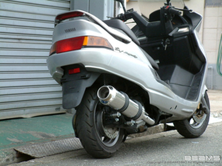 BEAMS  B204-10-000 MAJESTY マジェスティ 4HC ~97 SS400ソニック ビームス マフラー JP-BMS-MU122SU