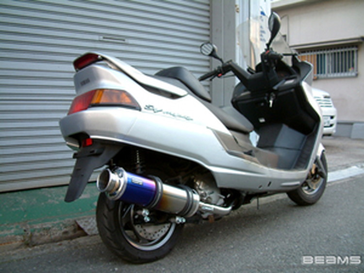 BEAMS  B204-12-000 MAJESTY マジェスティ 4HC ~97 SS400チタン ビームス マフラー JP-BMS-MU122TI