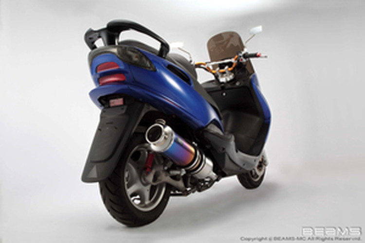 BEAMS  B207-12-000 MAJESTY マジェスティ 125 SS400チタン ビームス マフラー JP-BMS-MU126TI