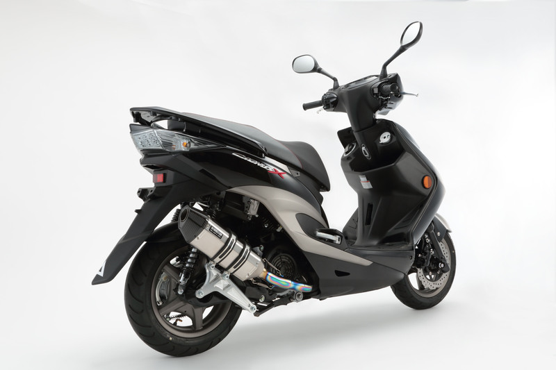 BEAMS G220-65-000 CYGNUS シグナス X Fi SE44J /国内モデル CORSA-EVOⅡ チタン ビームス マフラー JP-BMS-MU141CT