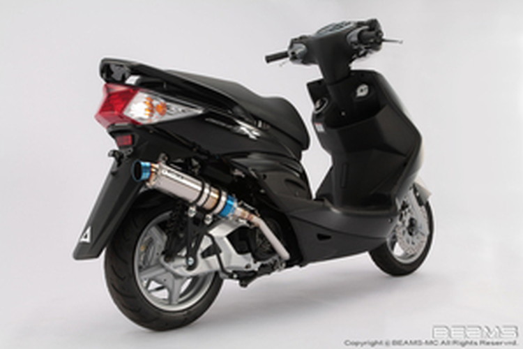 BEAMS  G220-53-007 CYGNUS シグナス X Fi SE44J /国内モデル R-EVO SP チタンサイレンサー ビームス マフラー JP-BMS-MU142TI