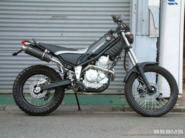 BEAMS  B210-08-003 TRICKER トリッカー SS300カーボン アップタイプ フルエキ ビームス マフラー JP-BMS-MU154CA