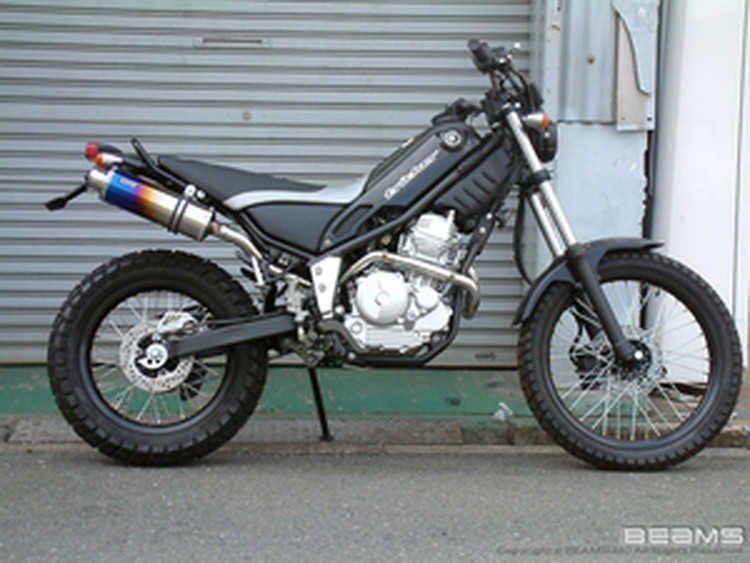 BEAMS  B210-09-003 TRICKER トリッカー SS300チタン アップタイプ フルエキ ビームス マフラー JP-BMS-MU154TI