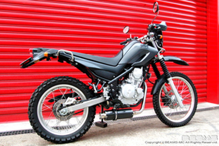 BEAMS  B216-08-000 SEROW250 セロー SS300カーボン ダウンタイプ フルエキ ビームス マフラー JP-BMS-MU159CA
