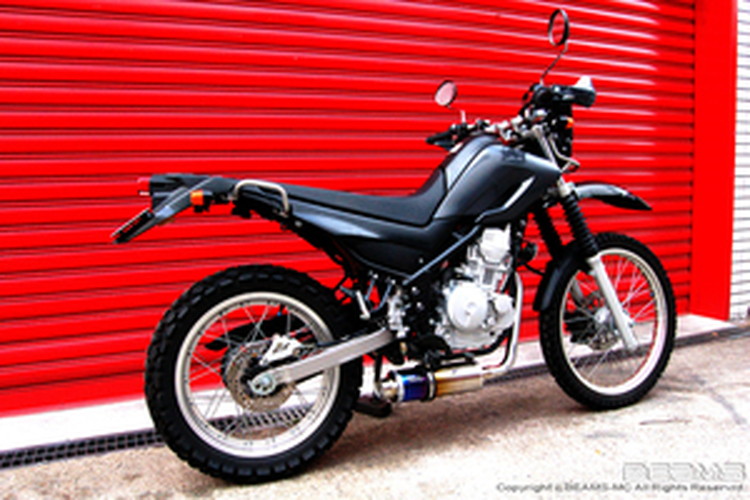 BEAMS  B216-09-000 SEROW250 セロー SS300チタン ダウンタイプ フルエキ ビームス マフラー JP-BMS-MU159TI