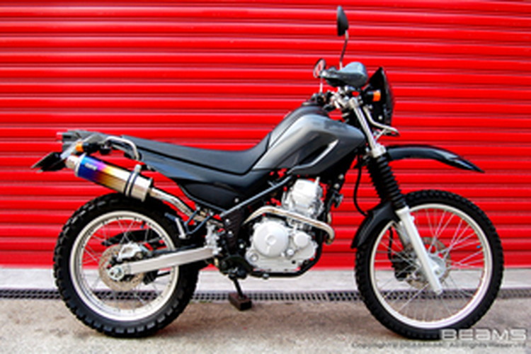 BEAMS  B216-09-003 SEROW250 セロー SS300チタン アップタイプ フルエキ ビームス マフラー JP-BMS-MU160TI