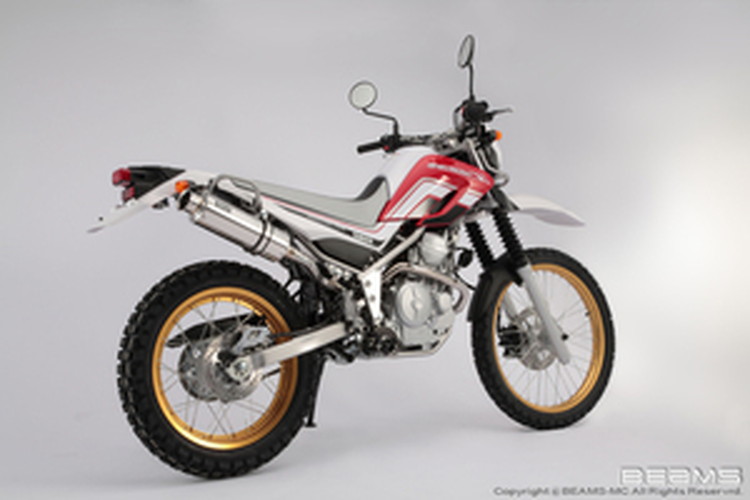 BEAMS  B224-07-003 SEROW250 セロー Fi 08~ SS300ソニック アップタイプ フルエキ ビームス マフラー JP-BMS-MU162SU
