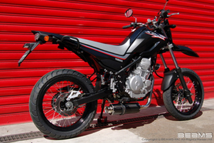 BEAMS  B215-08-000 XT250X BA-DG11J SS300カーボン ダウンタイプ フルエキ ビームス マフラー JP-BMS-MU165CA