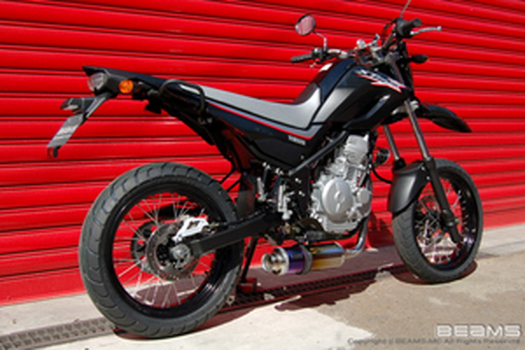 BEAMS  B215-09-000 XT250X BA-DG11J SS300チタン ダウン゜タイプ フルエキ ビームス マフラー JP-BMS-MU165TI