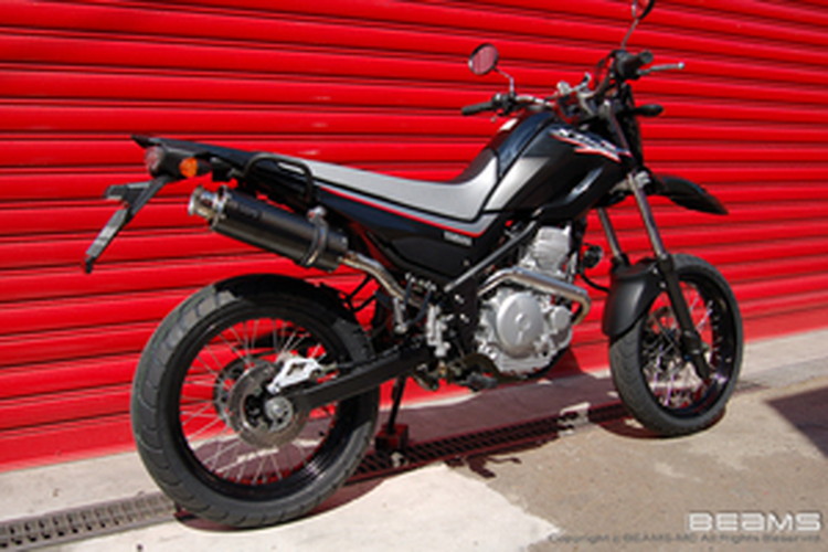 BEAMS  B225-08-003 XT250X JBK-DG17J SS300カーボン アップタイプ フルエキ ビームス マフラー JP-BMS-MU168CA