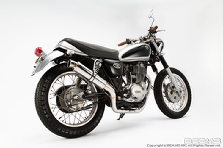 BEAMS  B203-53-008 SR400/500 RH01J R-EVO ステンレスサイレンサー ビームス マフラー JP-BMS-MU174SU