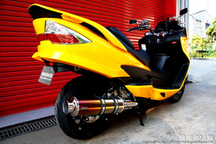 BEAMS  B320-18-000 SKYWAVE スカイウェイブ CJ46 SS400チタンⅡ ビームス マフラー JP-BMS-MU184TI