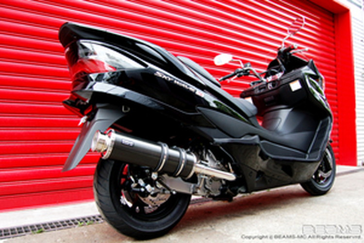 BEAMS  B310-11-000 SKYWAVE スカイウェイブ CJ44 SS400カーボンⅡ ビームス マフラー JP-BMS-MU192CA