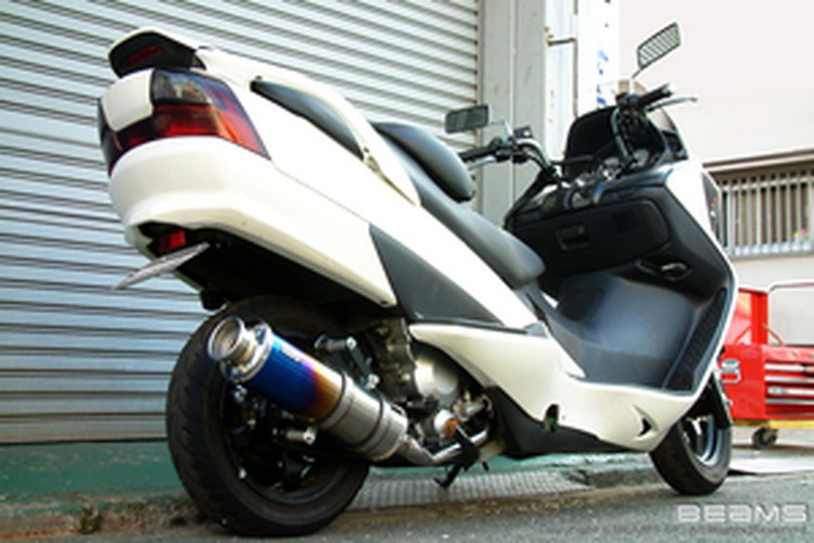 BEAMS  B305-12-000 SKYWAVE スカイウェイブ CJ43 SS400チタン ビームス マフラー JP-BMS-MU194TI
