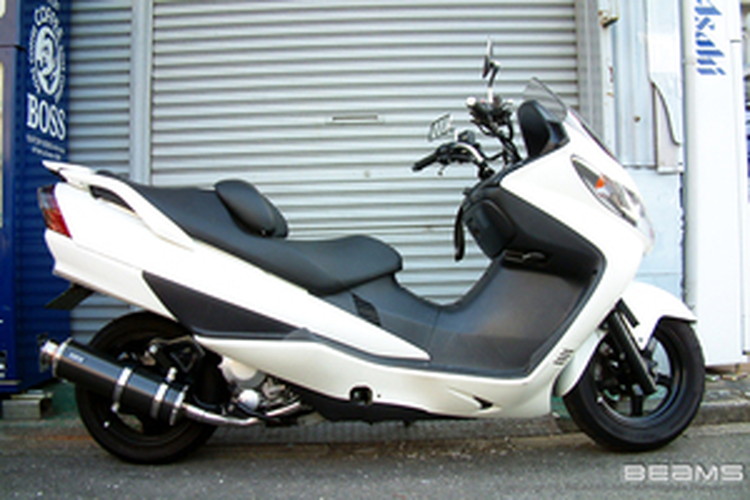BEAMS  B305-11-000 SKYWAVE スカイウェイブ CJ43 SS400カーボンⅡ ビームス マフラー JP-BMS-MU195CA