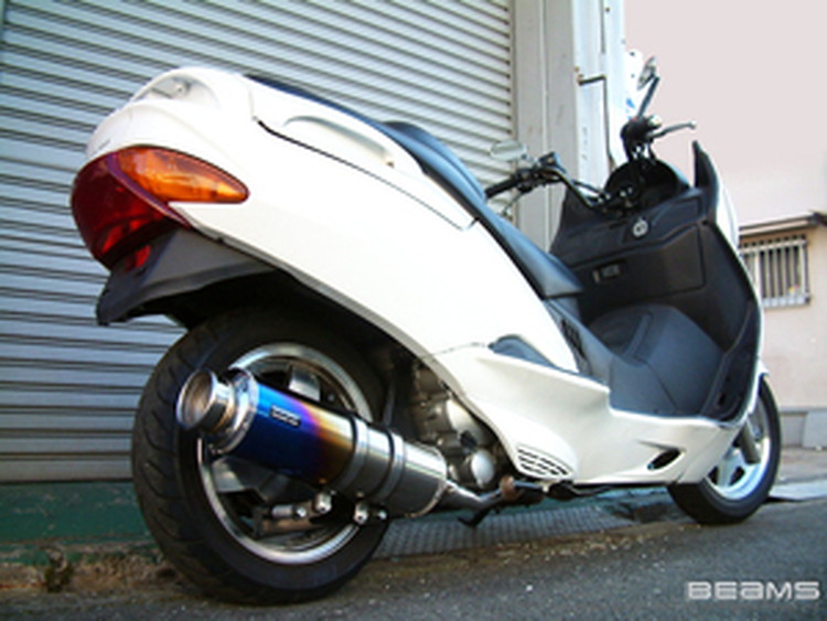 BEAMS  B304-12-000 SKYWAVE スカイウェイブ CJ41 SS400チタン ビームス マフラー JP-BMS-MU199TI