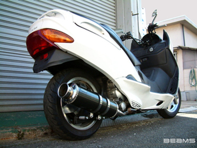 BEAMS  B304-11-000 SKYWAVE スカイウェイブ CJ41 SS400カーボンⅡ ビームス マフラー JP-BMS-MU200CA