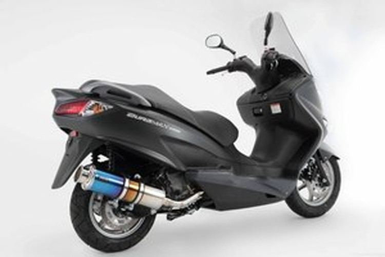 BEAMS  G331-12-000 BURGMAN バーグマン200 SS400チタンSP ビームス マフラー JP-BMS-MU201TI