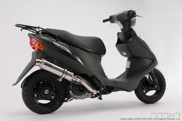 BEAMS  B307-53-008 ADDRESS V 125 アドレス R-EVO ステンレスサイレンサー ビームス マフラー JP-BMS-MU205SU