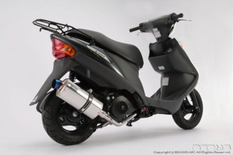 BEAMS  B307-60-000 ADDRESS V 125 アドレス R-EVO シェイプスクエア ビームス マフラー JP-BMS-MU206SQ