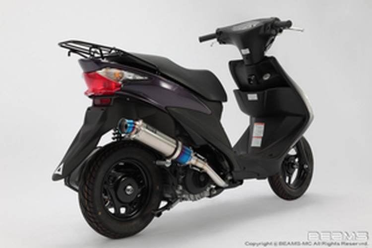 BEAMS  G321-53-007 ADDRESS V 125 アドレス S R-EVO SP チタンサイレンサー ビームス マフラー JP-BMS-MU215TI