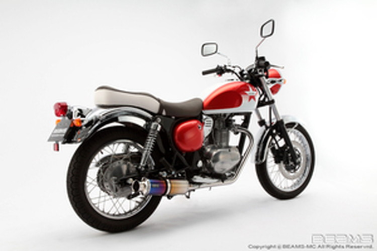 BEAMS  B409-09-000 ESTRELLA エストレア Fi 07~ SS300チタン ビームス マフラー JP-BMS-MU244TI