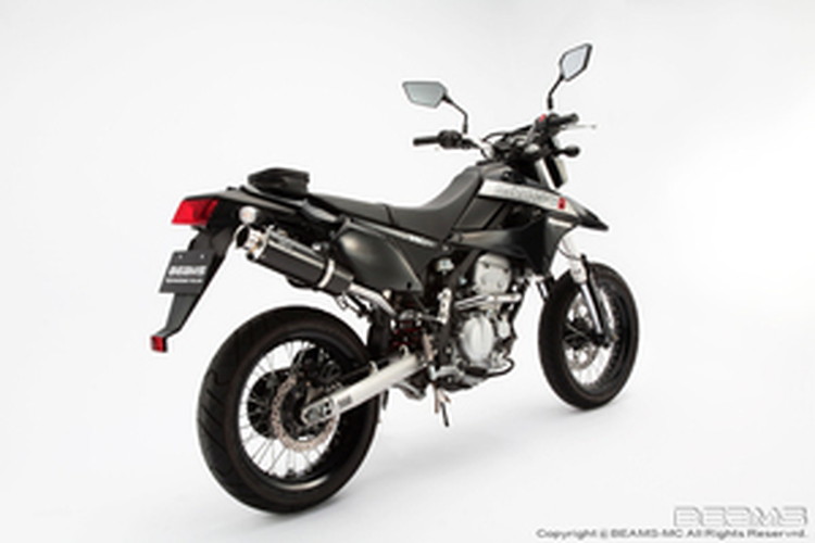 BEAMS  B407-08-004 D-tracker ディートラッカー 08~ SS300カーボン アップタイプ S/O ビームス マフラー JP-BMS-MU248CA