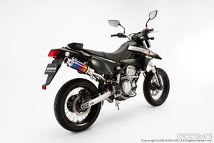 BEAMS  B407-09-004 D-tracker ディートラッカー 08~ SS300チタン アップタイプ S/O ビームス マフラー JP-BMS-MU248TI
