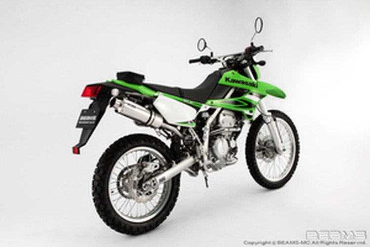 BEAMS  B408-07-003 KLX250 LX250S SS300ソニック アップタイプ フルエキ ビームス マフラー JP-BMS-MU251SU