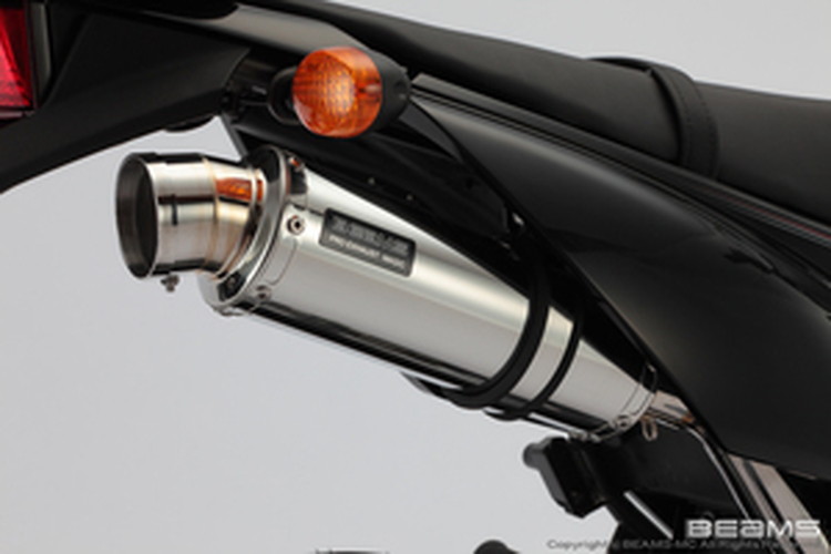 BEAMS  B412-53-008 D-tracker 125 ディートラッカー R-EVO ステンレスサイレンサー ビームス マフラー JP-BMS-MU260SU