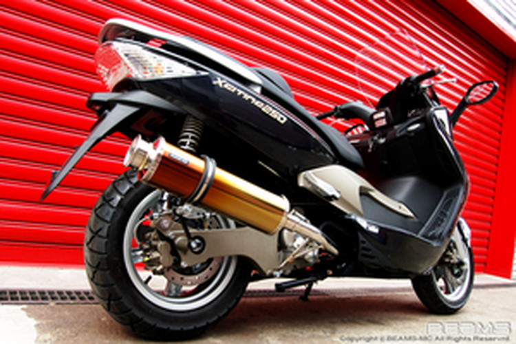 BEAMS  B504-18-000 KYMCO XCITING250 エキサイティング SS400チタンⅡ ビームス マフラー JP-BMS-MU263TI