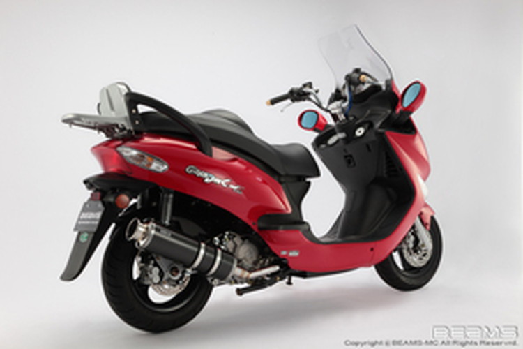 BEAMS  B505-11-000 KYMCO GRAND DINK グランドディンク 150Z SS400カーボンⅡ ビームス マフラー JP-BMS-MU265CA