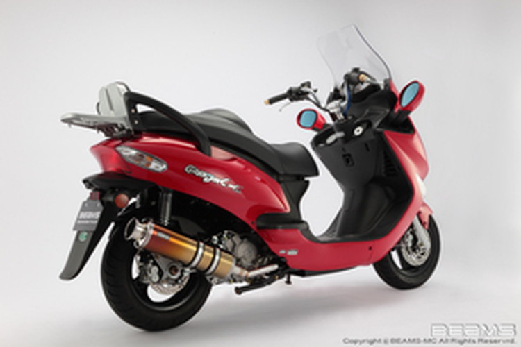 BEAMS  B505-18-000 KYMCO GRAND DINK グランドディンク 150Z SS400チタンⅡ ビームス マフラー JP-BMS-MU265TI