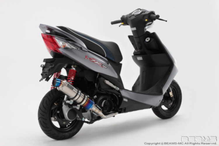 BEAMS  B507-53-007 KYMCO VJR125i SE22AA R-EVO チタン サイレンサーφ89 ビームス マフラー JP-BMS-MU268TI