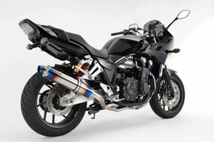 BEAMS  G164-53-T1J CB1300SB 2014~ R‐EVO チタンフルエキ ヒートチタンサイレンサー JMCA ビームス マフラー JP-BMS-MU271HT