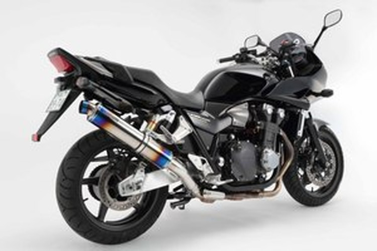 BEAMS  G108-53-P1J CB1300SF/SB  '08~'13 R-EVO スリップオン <ヒートチタンサイレンサー>JMCA ビームス マフラー JP-BMS-MU272HT