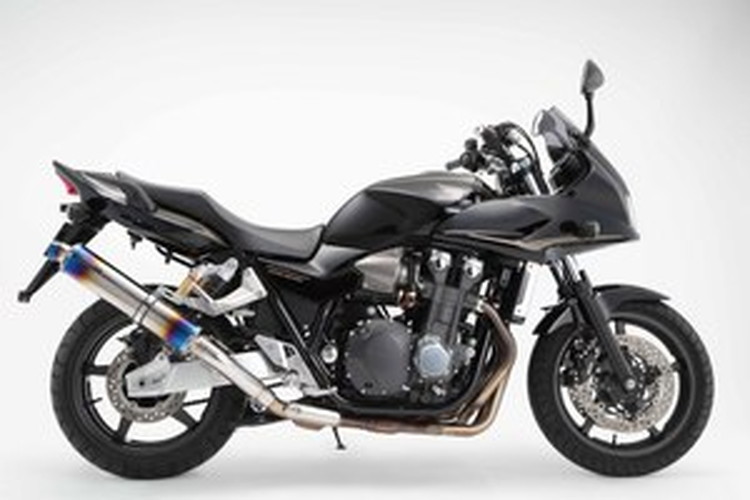 BEAMS  D105-53-P1J CB1300SF/SB  '03~'07 R-EVOスリップオン <ヒートチタンサイレンサー>JMCA ビームス マフラー JP-BMS-MU274HT