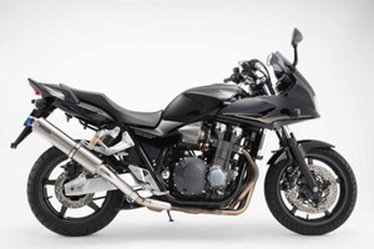 BEAMS  D105-53-P3J CB1300SF/SB  '03~'07 R-EVOスリップオン <チタンソリッドサイレンサー>JMCA ビームス マフラー JP-BMS-MU274TS